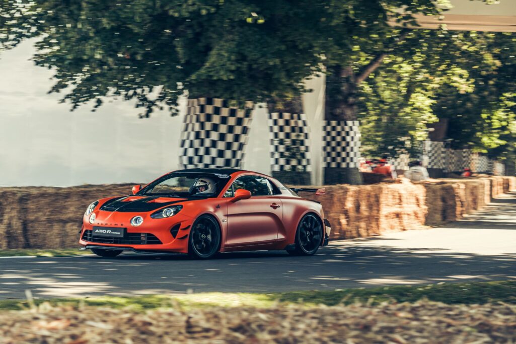 Alpine Thrills Goodwood With 70th Anniversary Showcase And Sensational Shootout Success