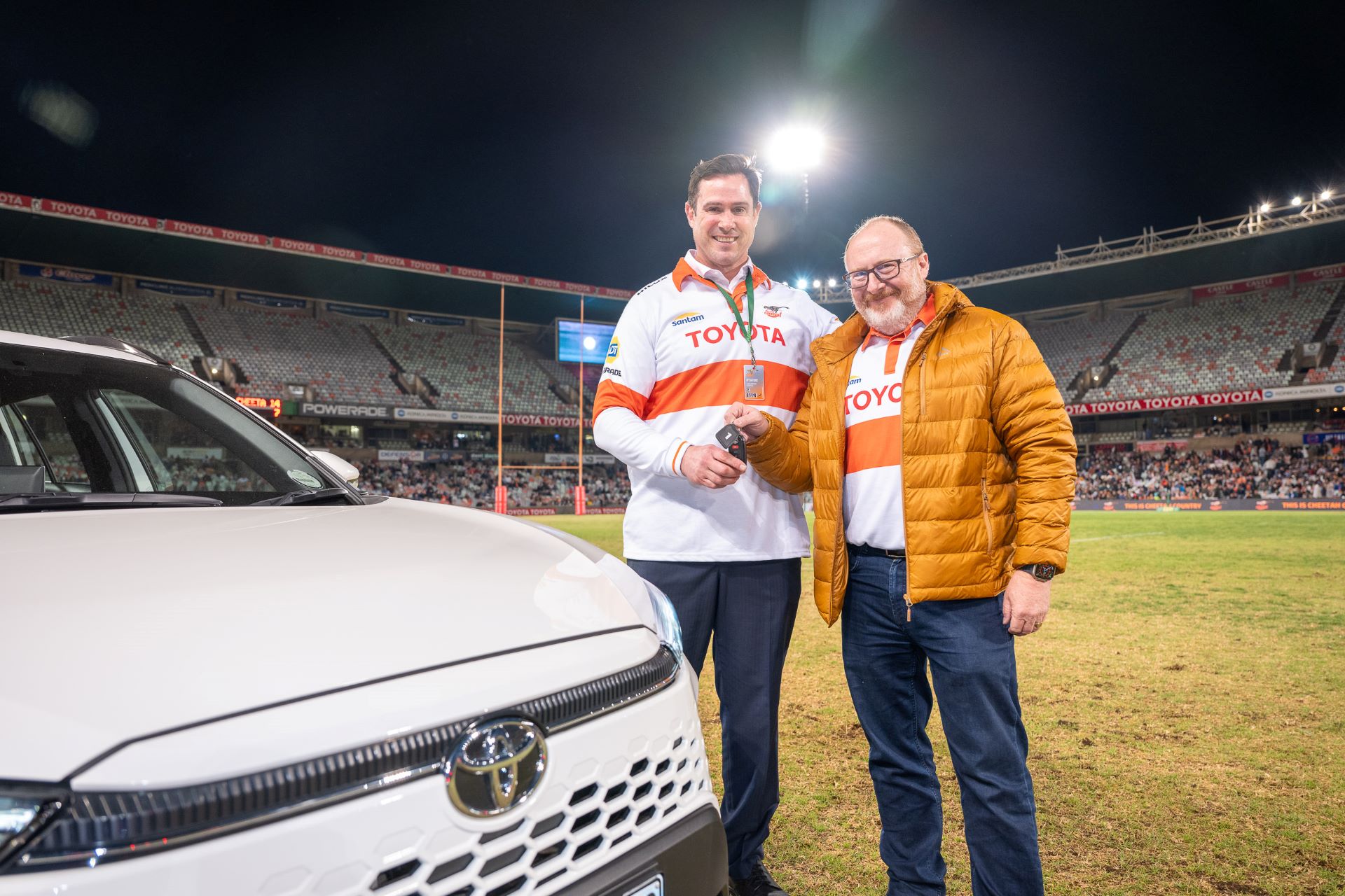 Toyota Cheetahs Celebrate 130 Years With A Symbolic Hand Over Of Six Locally Built Corolla Cross Vehicles