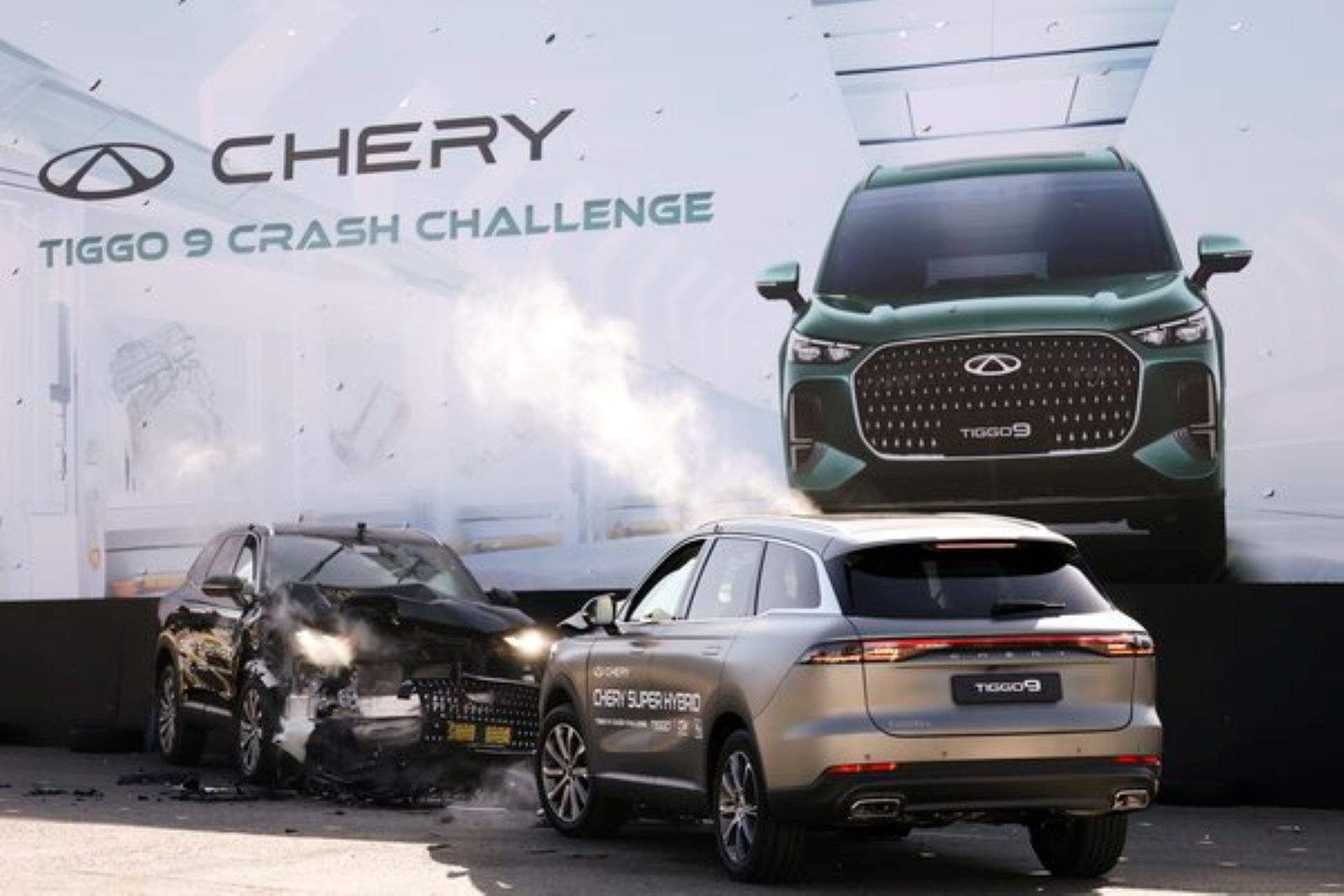 Chery Sets New Benchmark With Africas First Dual Vehicle Crash Test