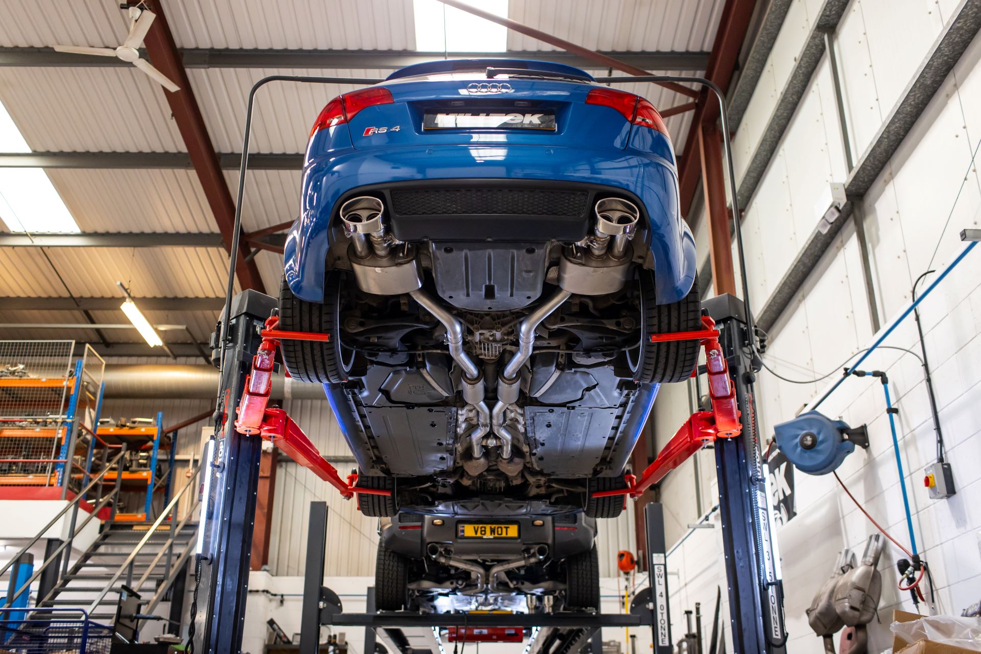 Milltek Unveils Cutting Edge V2 Exhaust System For Audi Rs4 B7 Modern Classic