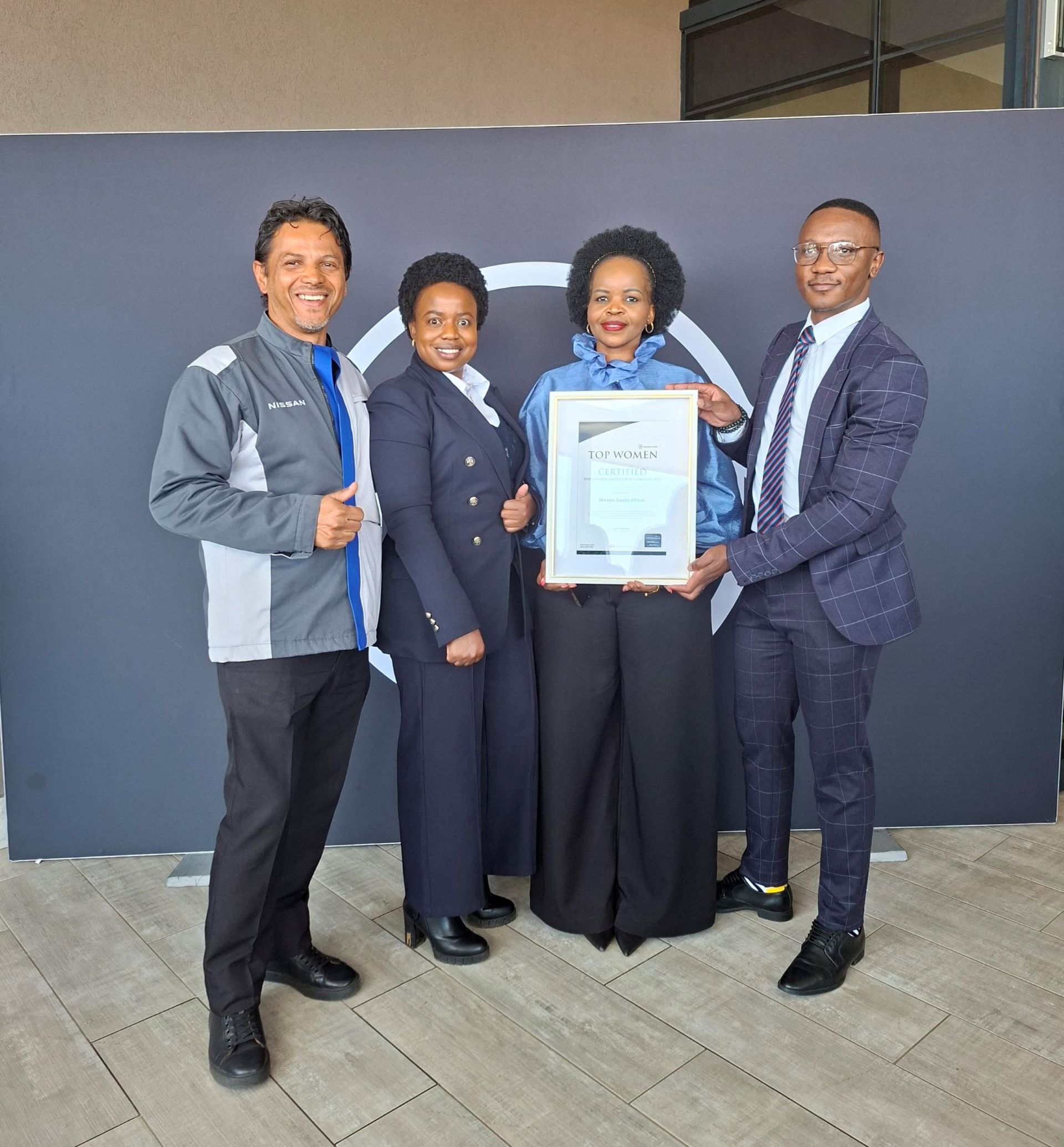 Nissan Aouth Africa Recognised For Leadership In Gender Empowerment