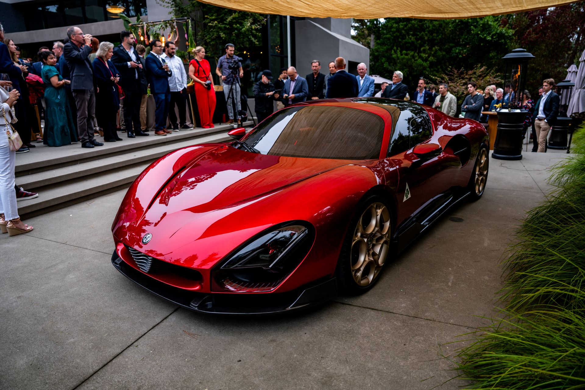 The Rebirth Of An Icon Alfa Romeo 33 Stradale Headlines Monterey Car Week