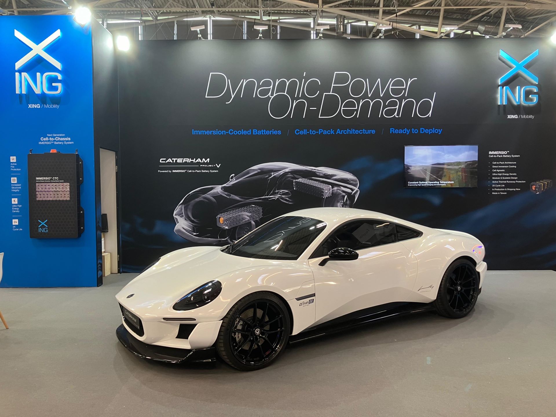 Caterham Project V Showcases Cutting Edge Immersion Cooled Battery Technology At Iaa Mobility 2025