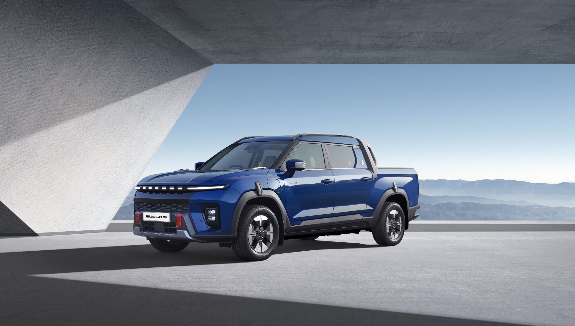 Kgm Motors Uk Brings The Musso Ev To The Lake District For Uk Debut