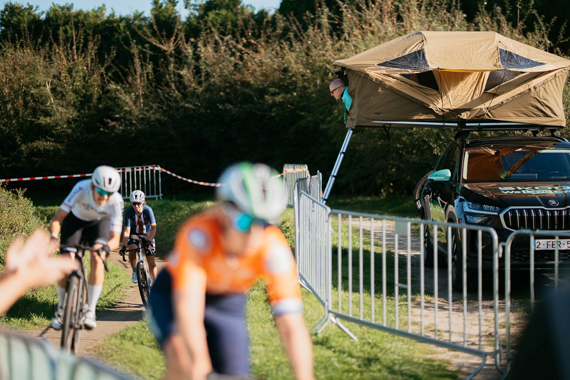 Skoda auto powers the bolero uci gravel world championships with electrified fleet